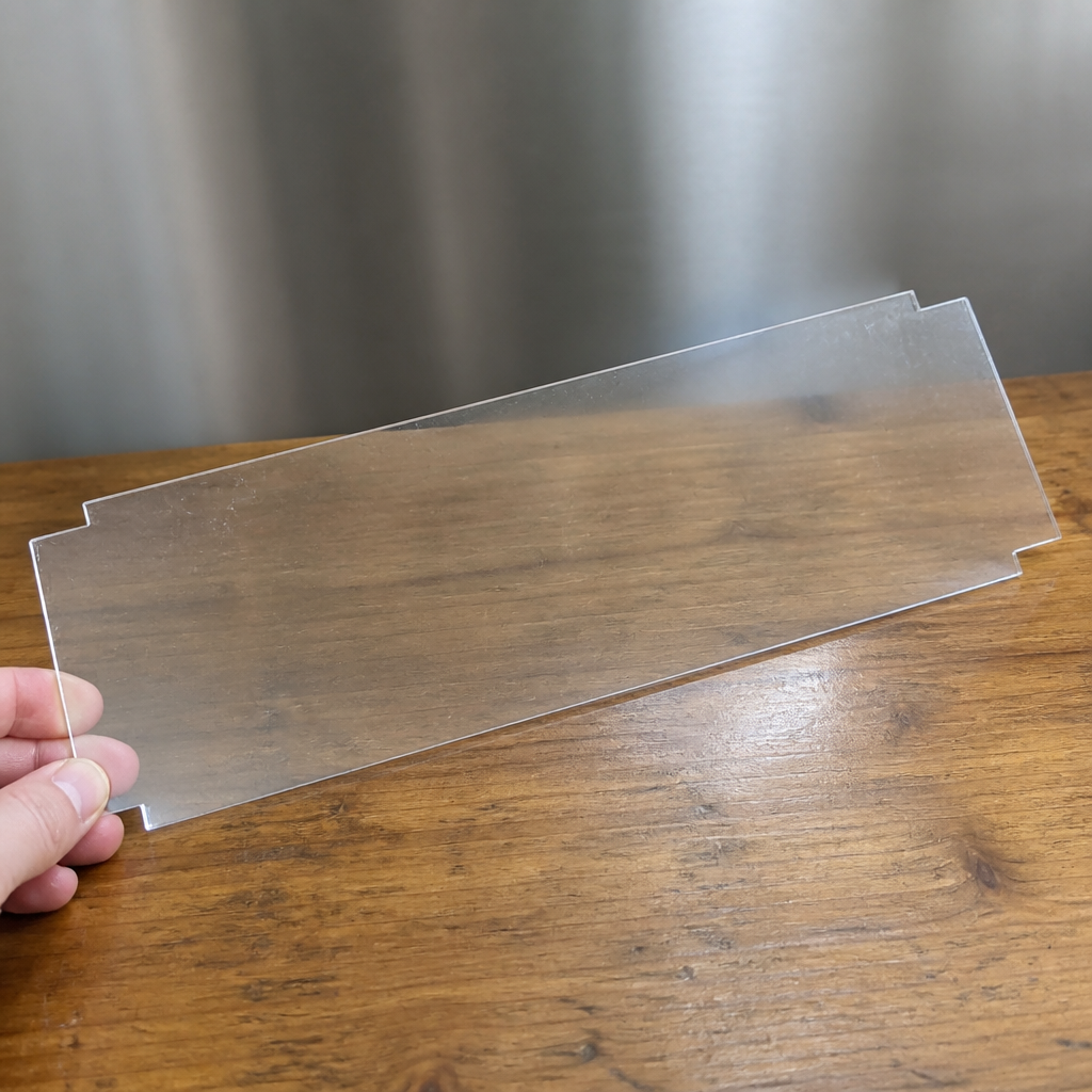 Commercial Plexiglass Display Cover for Food Warmer Cabinet