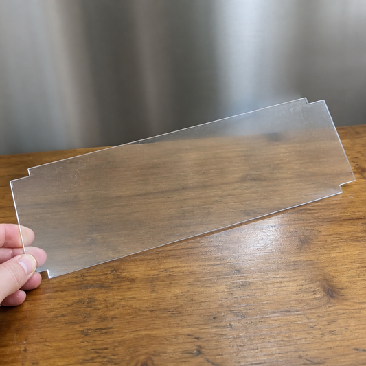 Commercial Plexiglass Display Cover for Food Warmer Cabinet