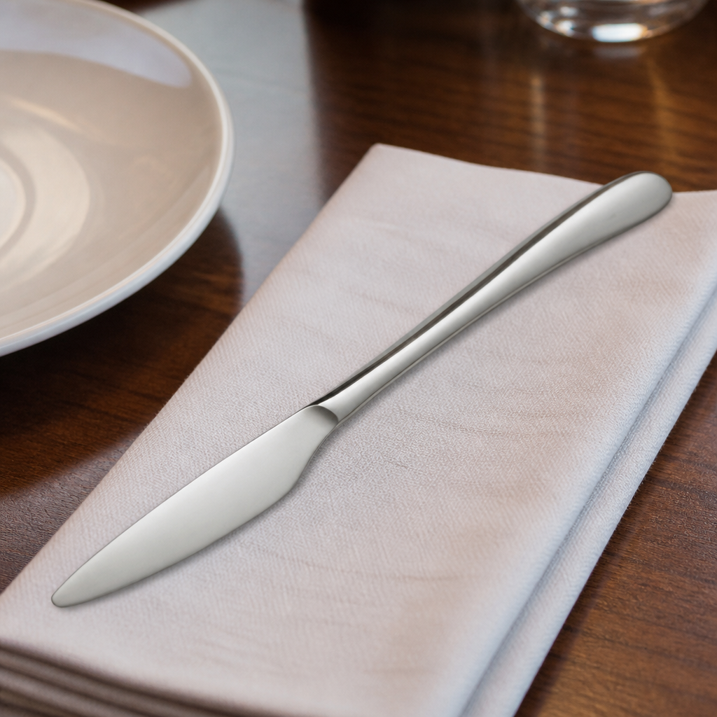 Commercial Dessert Knife Set 12 Pack Stainless Steel Cutlery