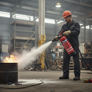 Premium 4KG Dry Powder Fire Extinguisher with Marine Certification for Class A, B, and C Fires