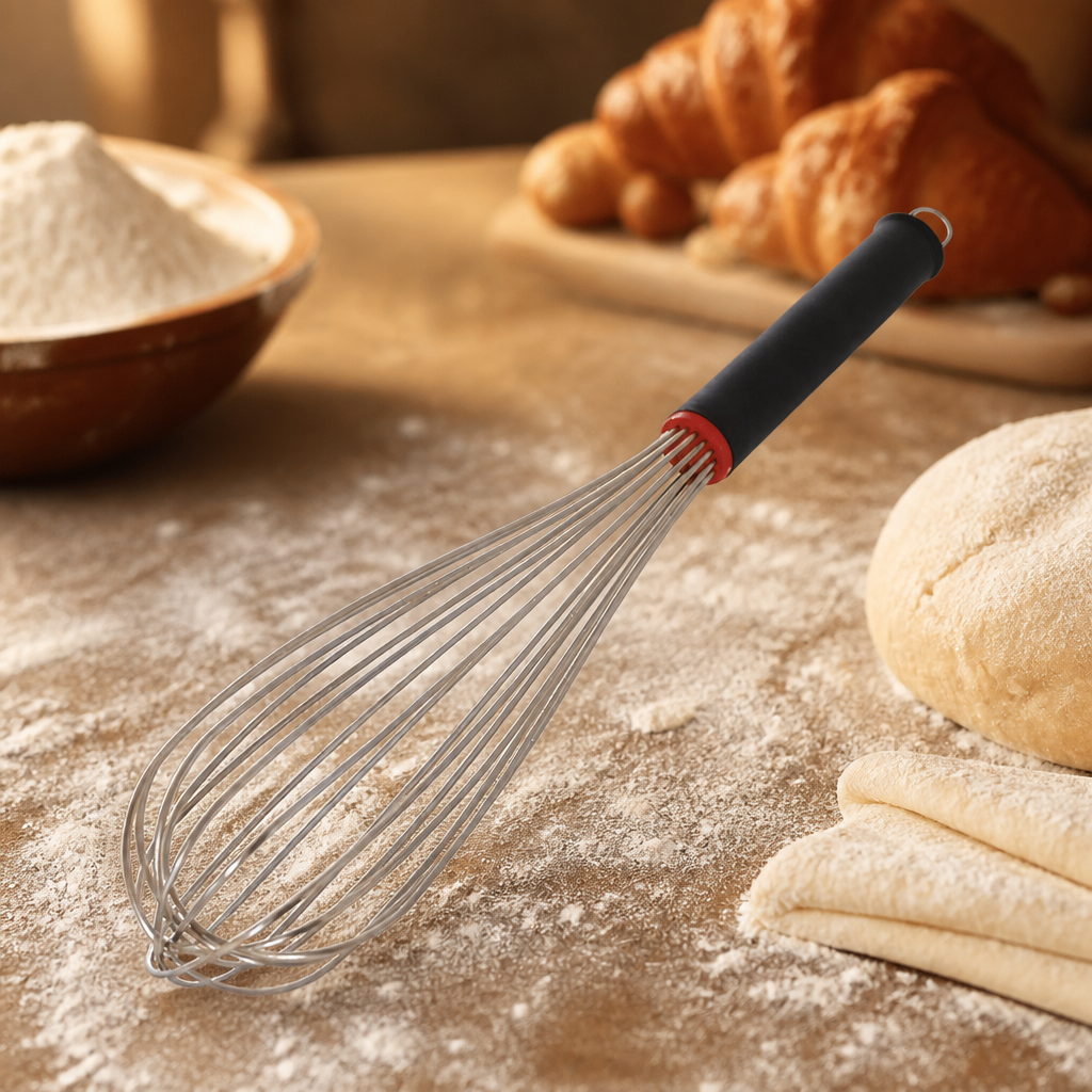 Commercial 350mm Stainless Steel 16 Wire Whisk for Mixing