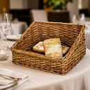 Commercial Wicker Serving Basket 510mm for Buffet Display