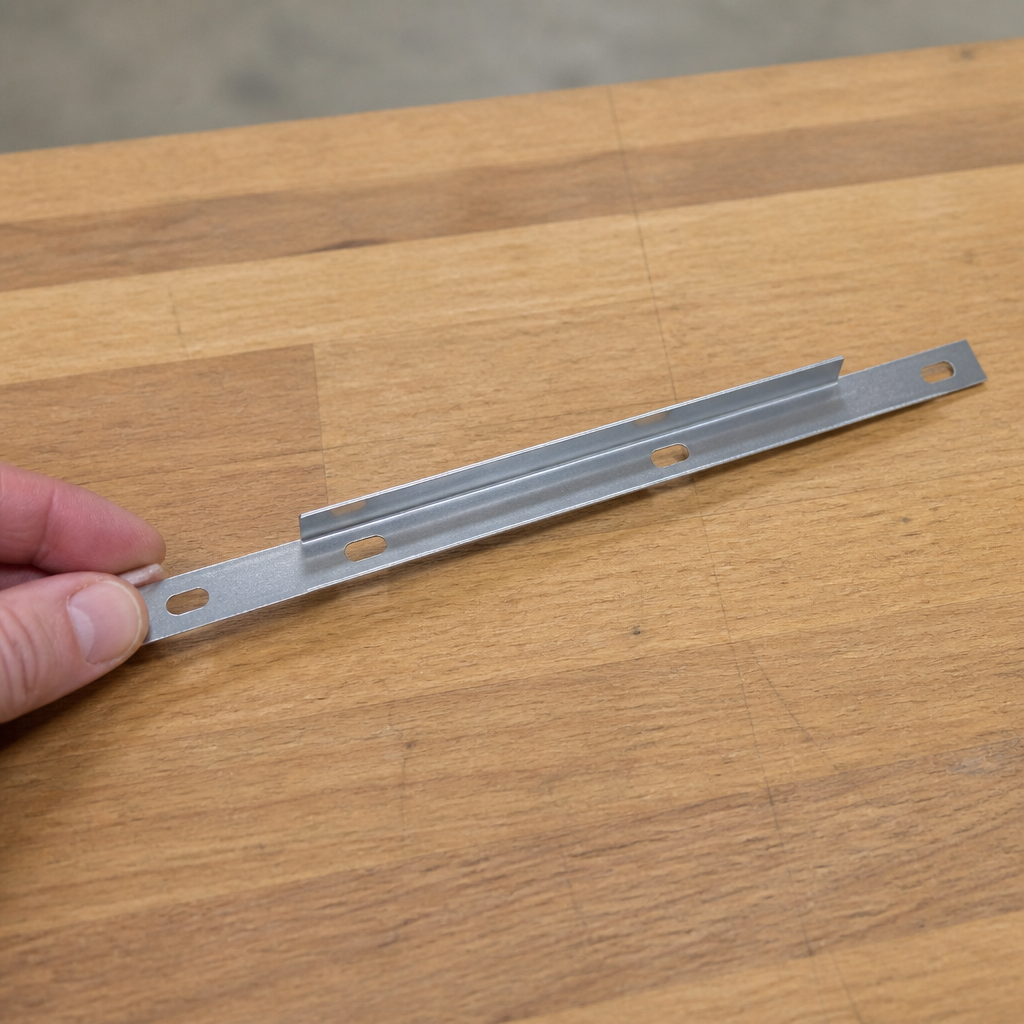 Commercial Castor Support Bar for Prep Counters 624mm