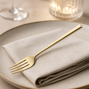 Commercial Gold Dessert Forks 12 Pack 18/10 Stainless Steel