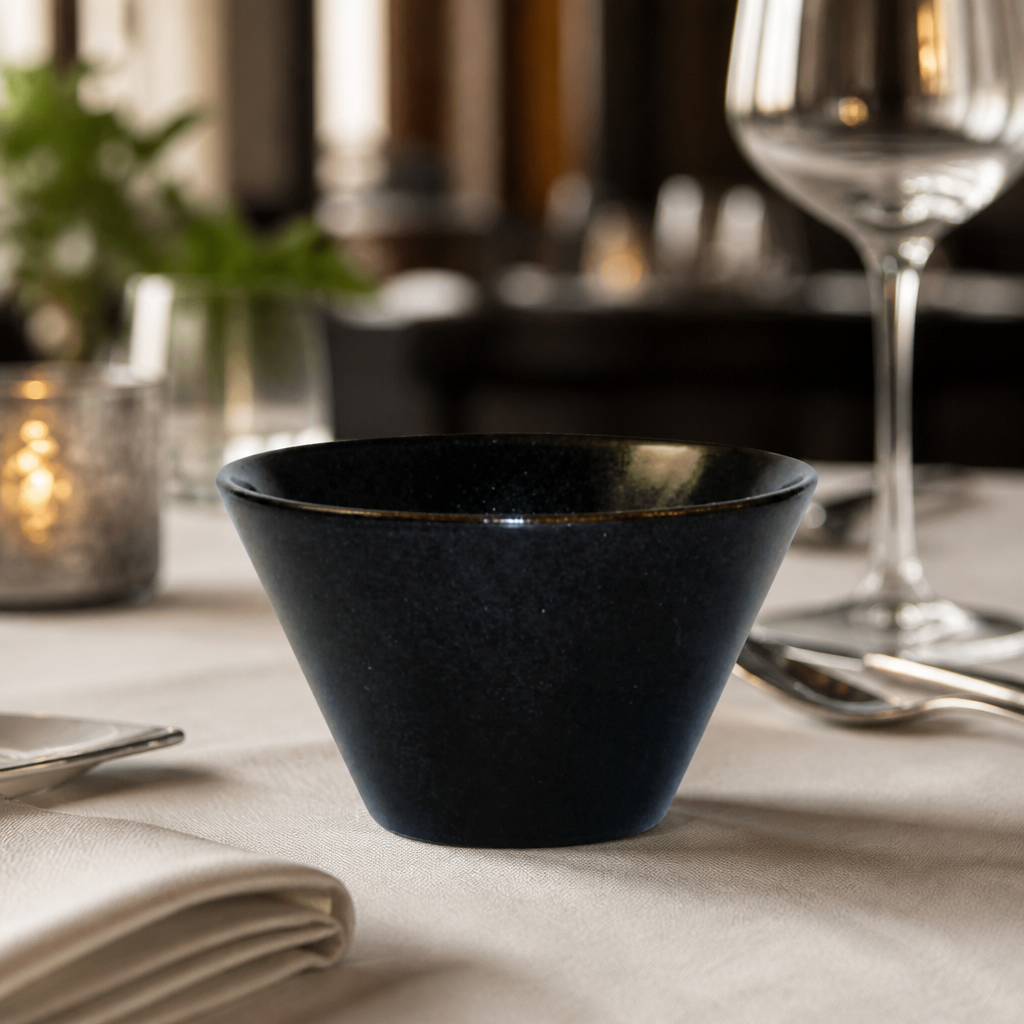 Commercial Black Zest Bowls 129mm 497ml (6 Pack)