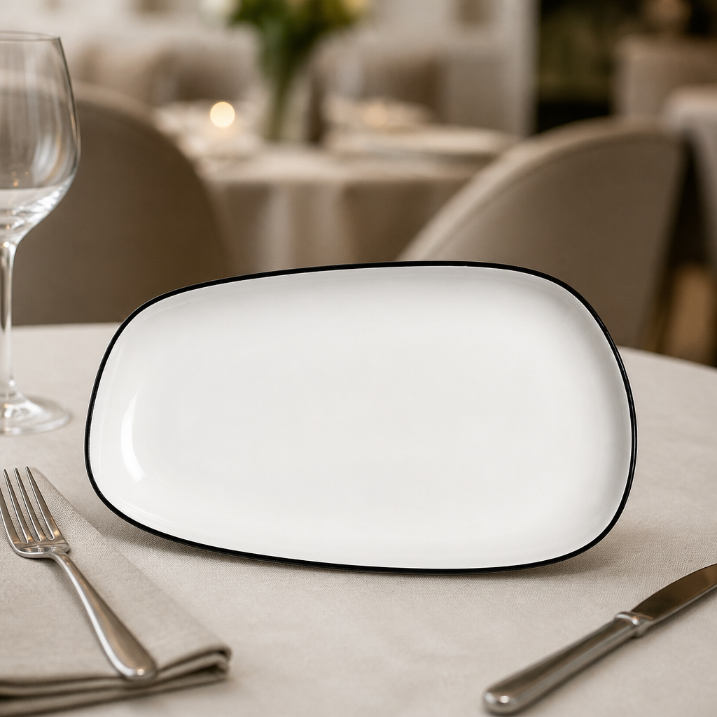 Commercial Coupe Platters 286mm - 6 Pack