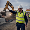 Premium High Visibility Flame Resistant Anti-Static Waistcoat with Reflective Tape - Lightweight and Comfortable for Safety