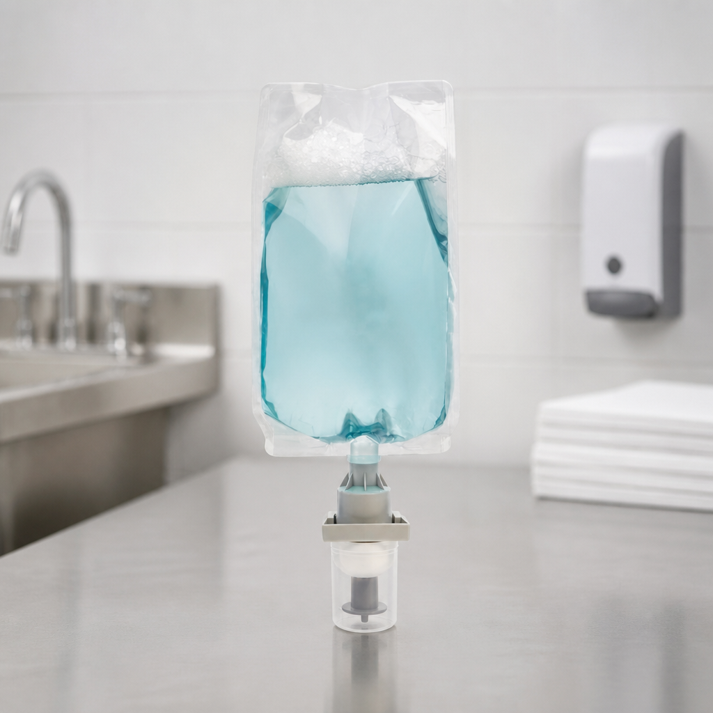 Commercial Foam Hand Soap Refill Pouch 1300ml for Dispensers