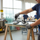 Premium Double Suction Pads with High Strength Aluminium and Thick Rubber Caps - 115mm Diameter Cups for Secure Grip