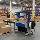 Premium Fully Automatic Strapping Machine for High Volume Carton and Package Strapping with External Tension Control