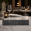 Commercial Silicone Table Runner 356x180mm Black 3 Pack