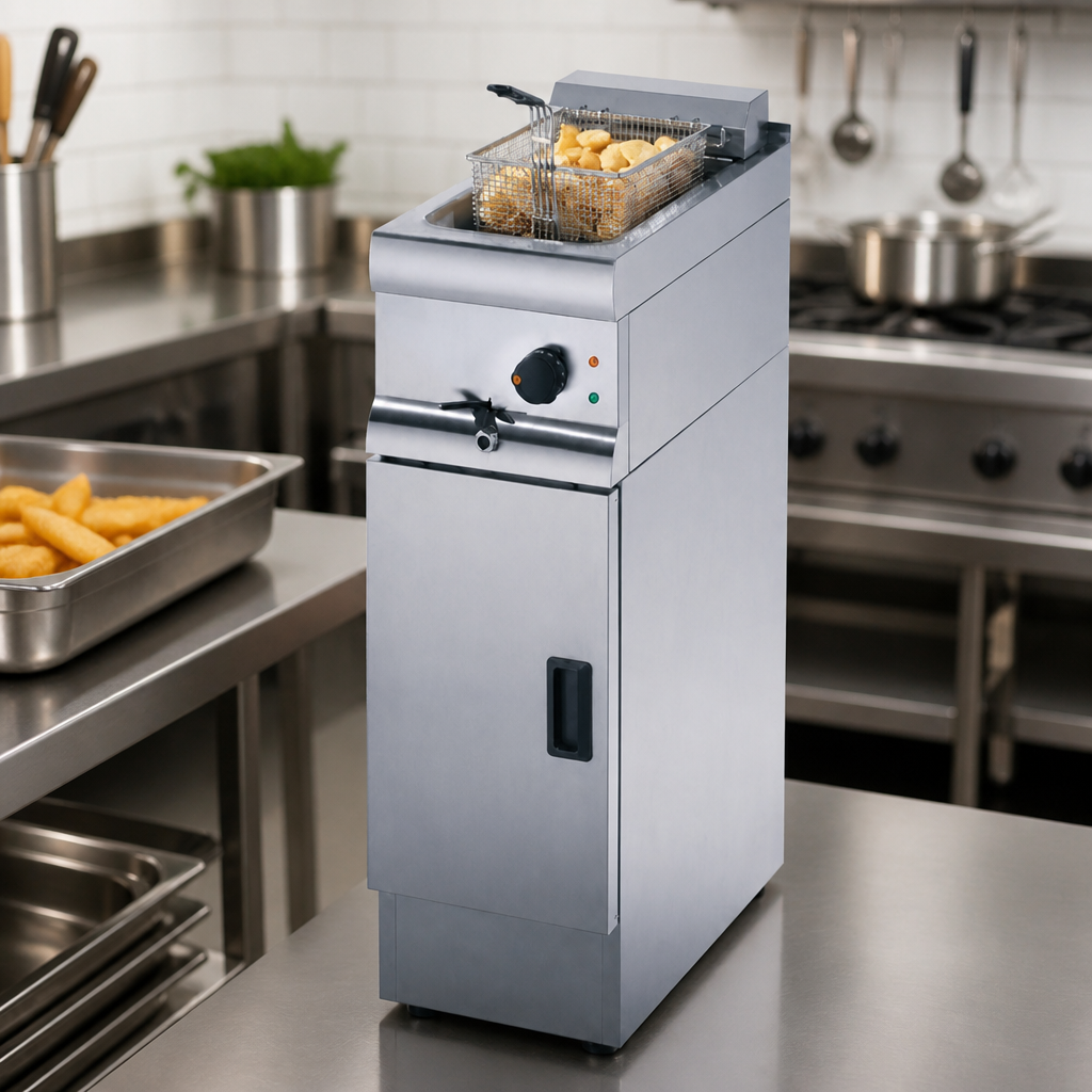9L Commercial Free Standing Electric Fryer with Dial Control