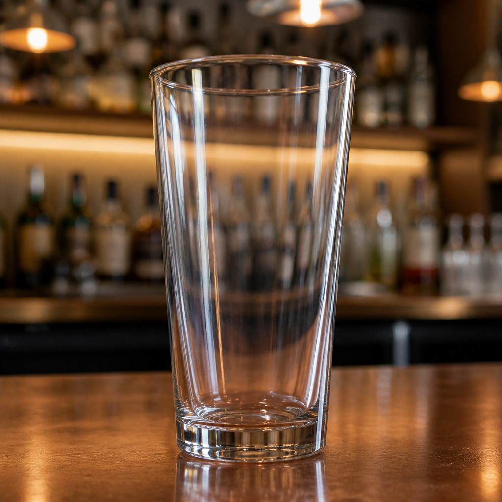 Commercial Toughened Conical Beer Glasses 560ml 48 Pack