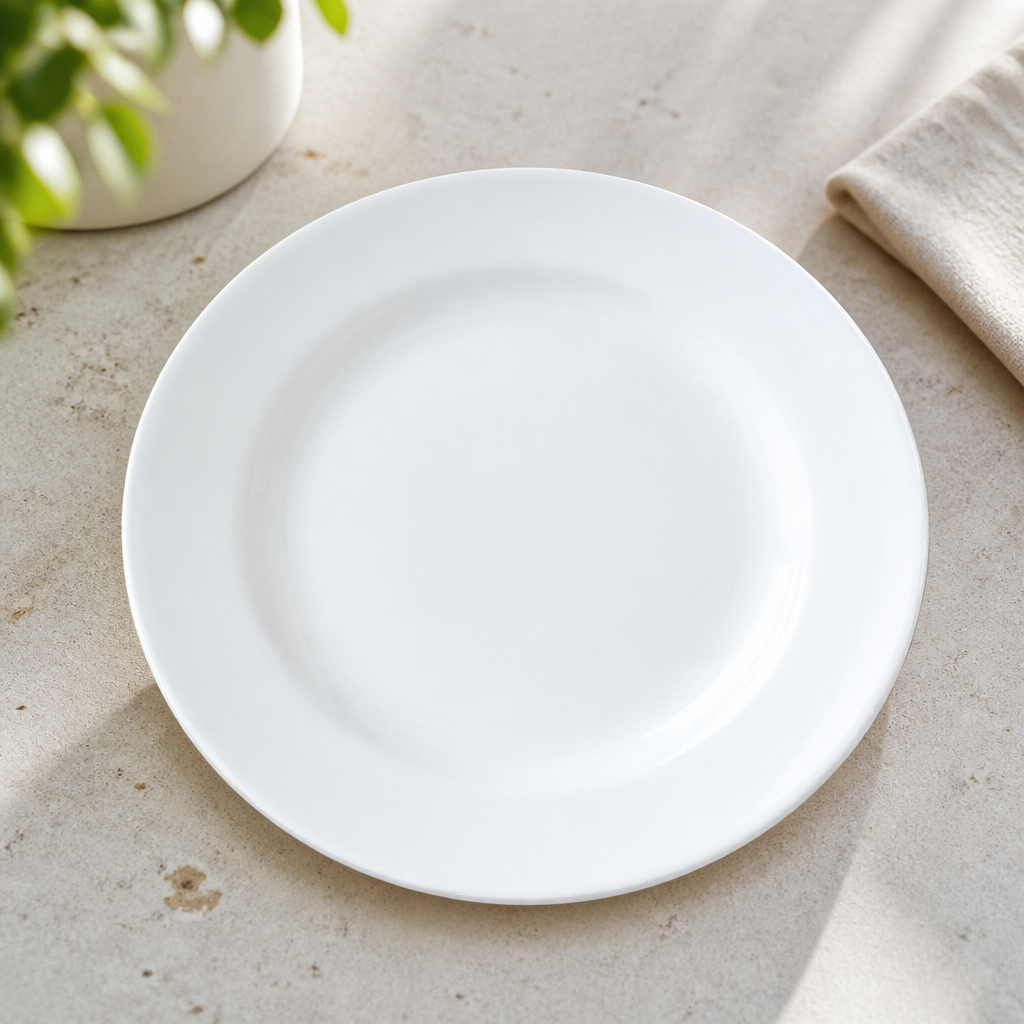 Commercial Porcelain Plates 165mm Harmony 36 Pack