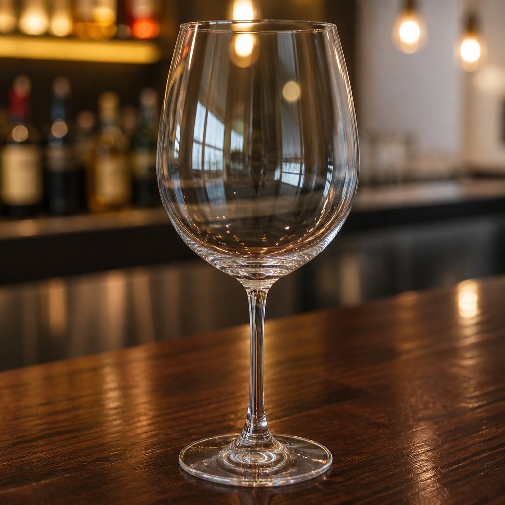 600ml Commercial Wine Glasses - 6 Pack Elegant Drinkware