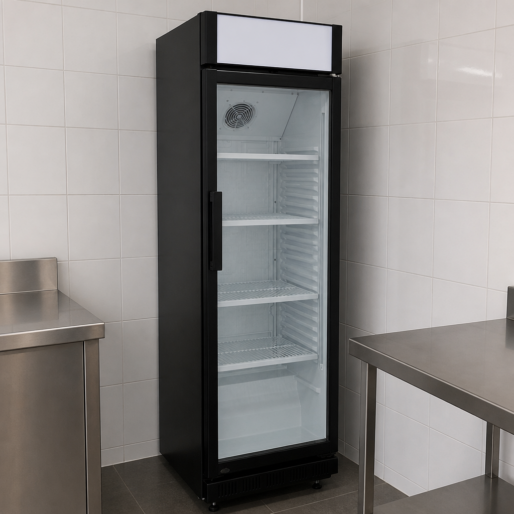 354L Commercial Upright Display Cooler with Light Box