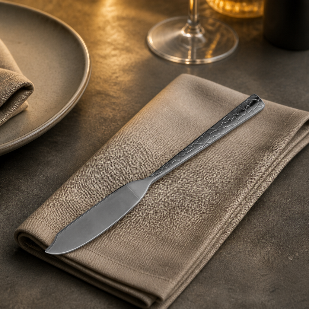 Commercial Kintsugi Fish Knives 3mm - 12 Pack Stainless Steel