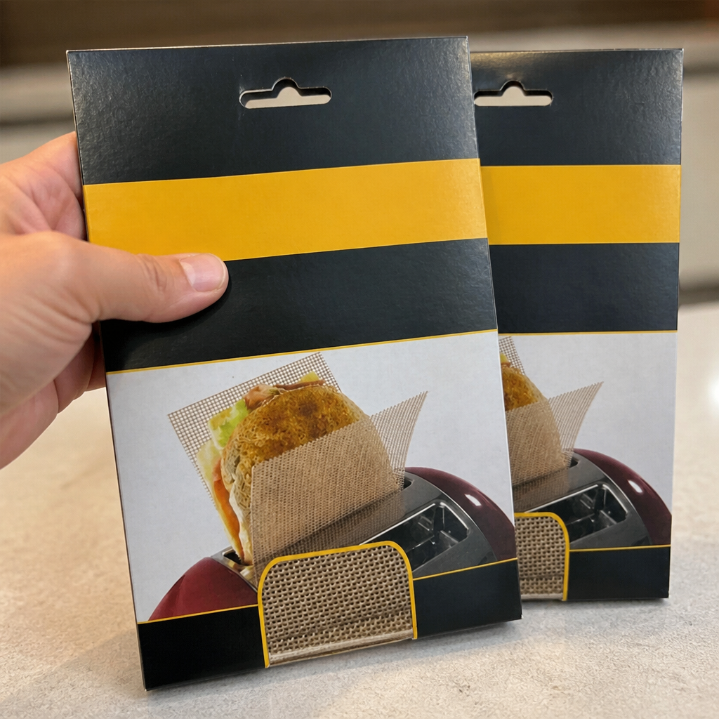 Commercial Toaster Liners 2 Pack Reusable Toastie Bags