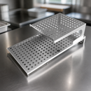 Commercial Sloping Insert with Two-Tier Shelf for Catering Use