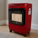 Mini Indoor Heater 4.2kW Portable Space-Saving Red