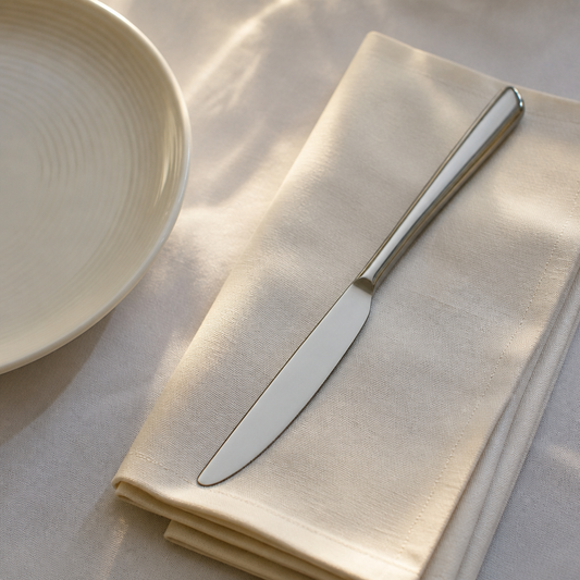Commercial Dessert Knife 220mm 12 Pack 18/10 Stainless Steel