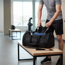 Premium Sports Holdall with Detachable Shoulder Strap, Padded Grip and Zippered Pockets - 32L Capacity, Ideal for Gym and Travel