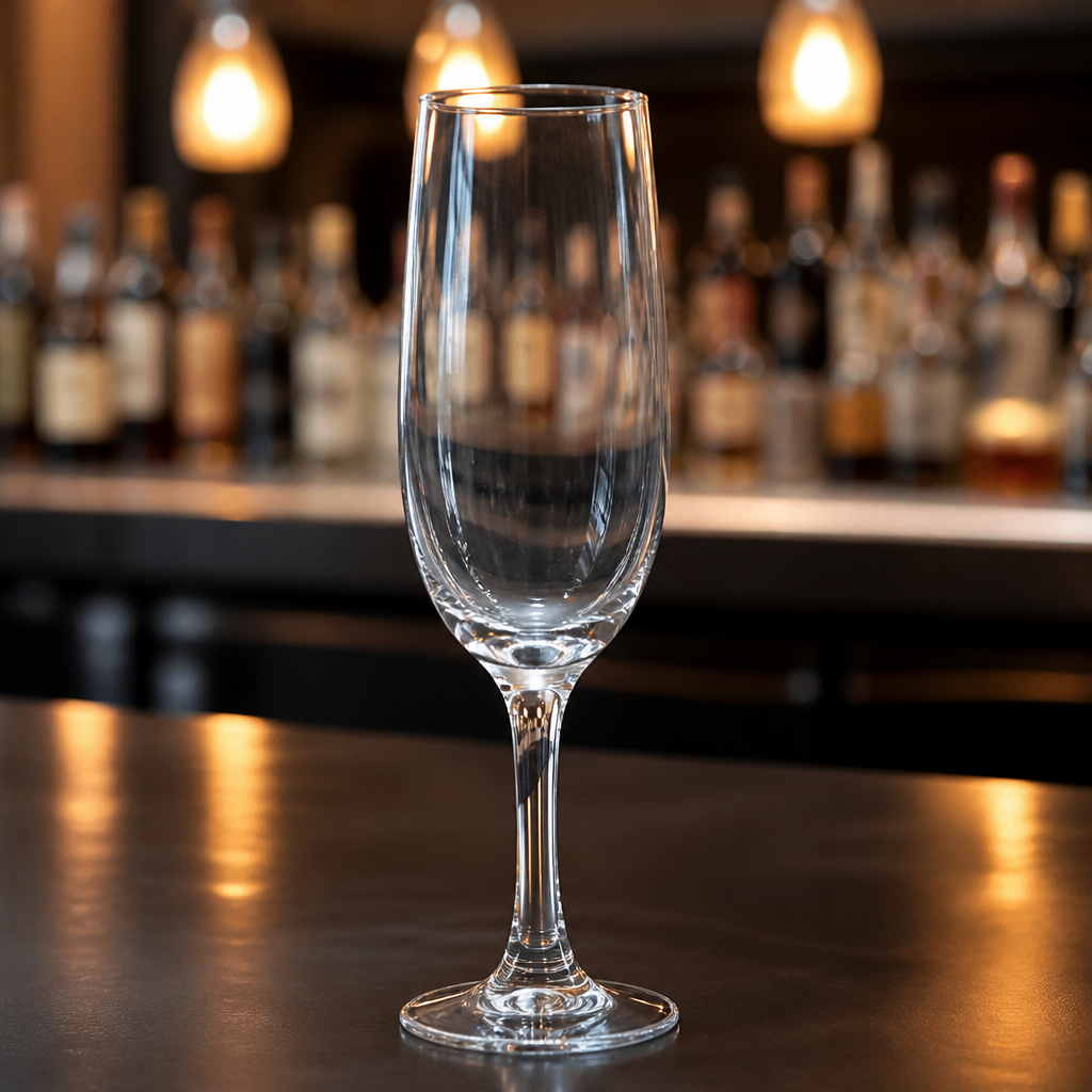 170ml Commercial Champagne Glasses - 6 Pack Flute Set