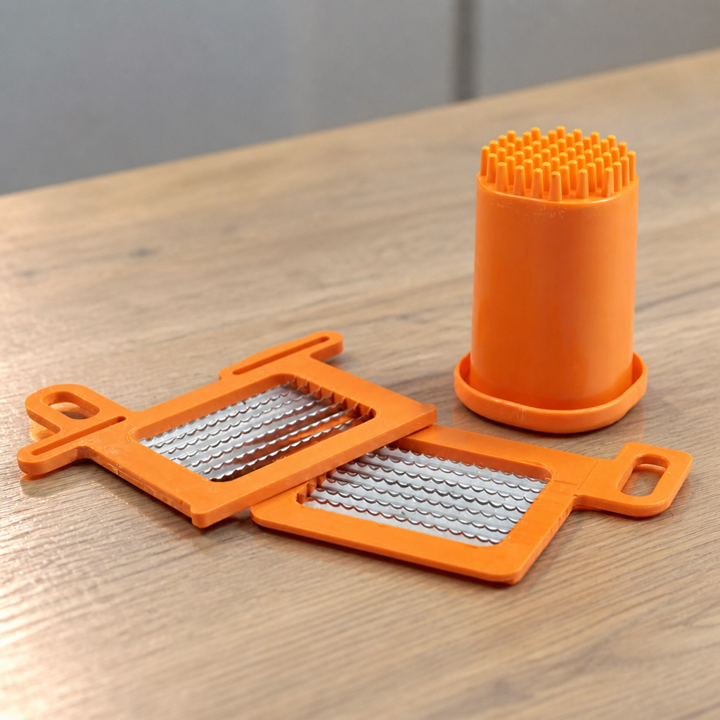 Complete Grid Kit and Pusher for Commercial Veg Cutter