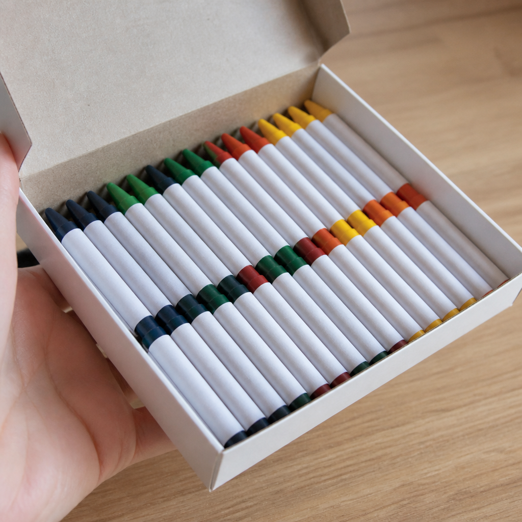 Kids Activity Pack with 200 Non-Toxic Round Crayons
