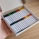 Kids Activity Pack - 200 Non-Toxic Round Crayons for Children