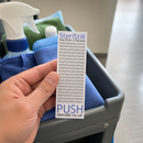 Antibacterial Door Push Covers 225x75mm Pack of 10 Commercial