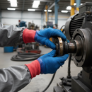 Premium Heavy Duty Latex Grip Gloves Size 10 with Abrasion Resistance and Exceptional Grip for Wet Conditions