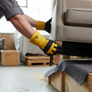Premium Superior Quality Furniture Hide Rigger Glove with Rubberised Cuff for General Handling and Maintenance