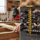 Premium Multi-Purpose CSK Pozi Screw 4x60mm - Box of 200 for Versatile Applications