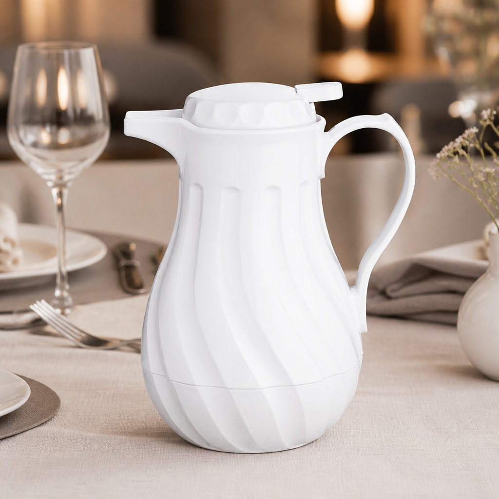 Commercial Insulated Swirl Jug 0.5Ltr Milk Dispenser