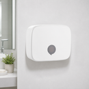 Slim White Hand Towel Dispenser for Commercial Use 218mm High