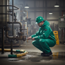 Premium Heavy Duty Boilersuit with Soft-Touch Feel, Flexible EPVC/Polyester Material and Additional FR/AS Properties