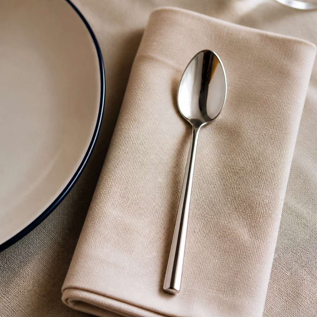 Commercial Stainless Steel Teaspoons 12 Pack 155mm