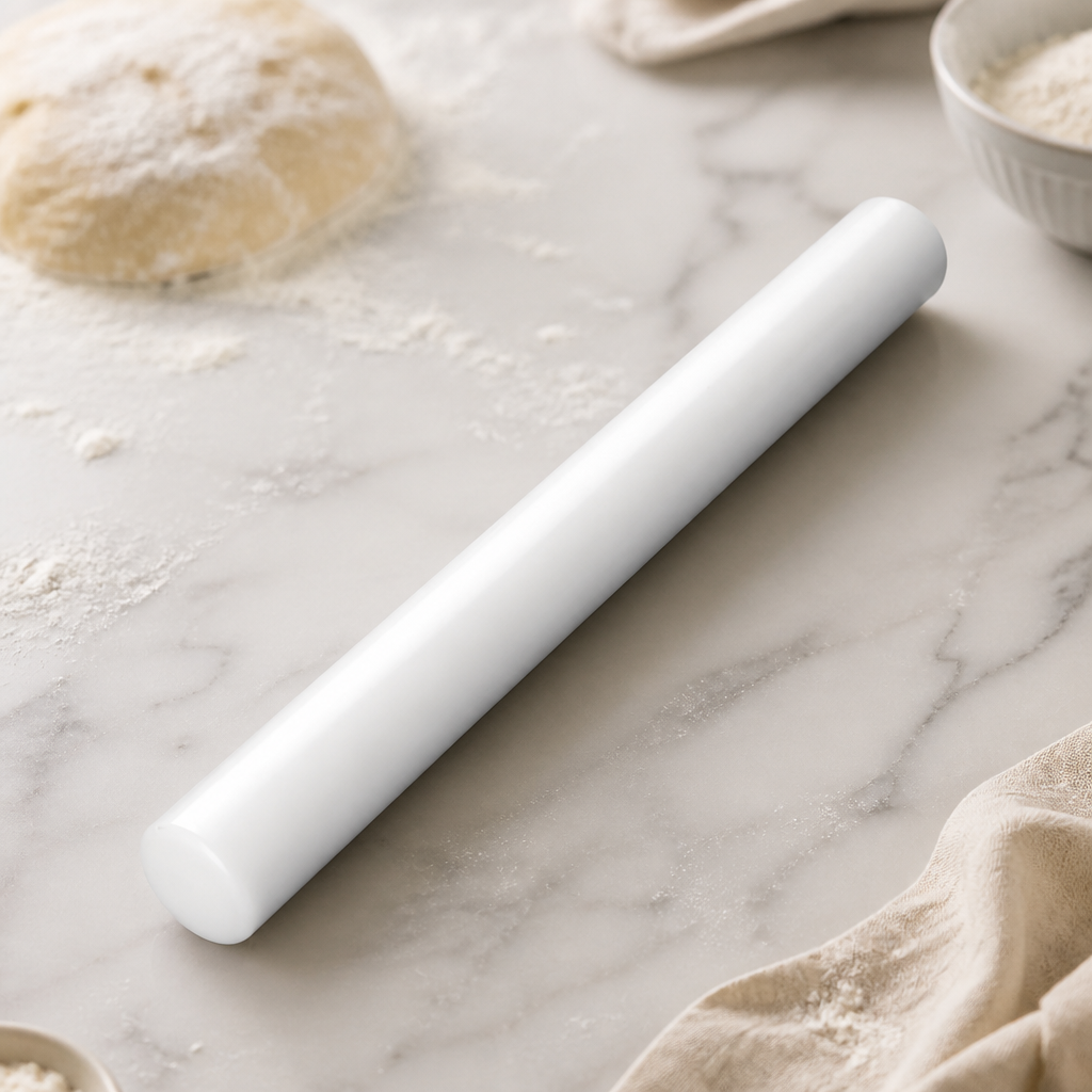Commercial Polyethylene Rolling Pin 40cm for Baking Tasks