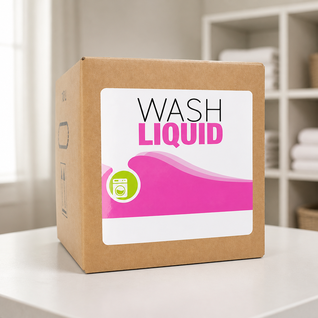 10L eco-friendly commercial liquid laundry detergent bag-in-box