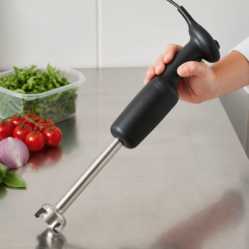 Commercial 250mm Variable Speed Stick Blender 350W Stainless Steel