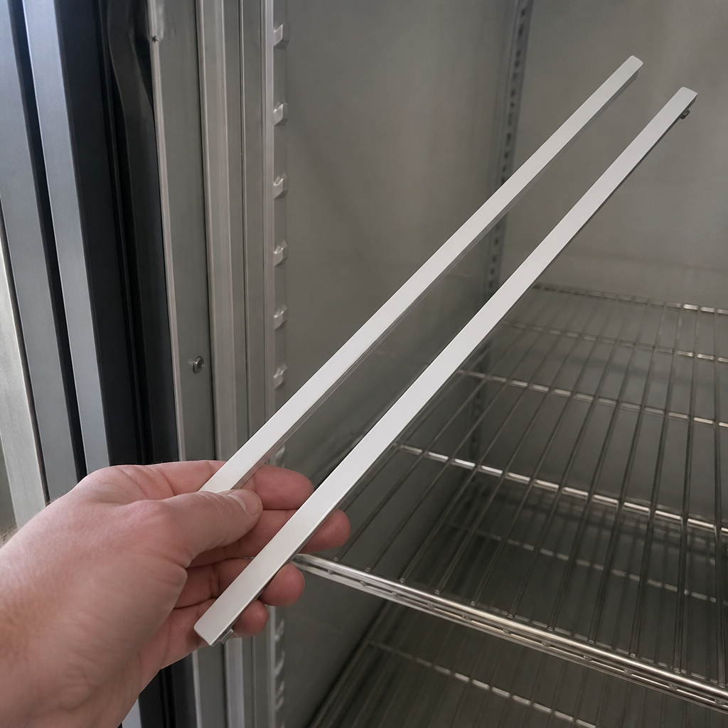 Commercial upright fridge guide set left right replacement parts