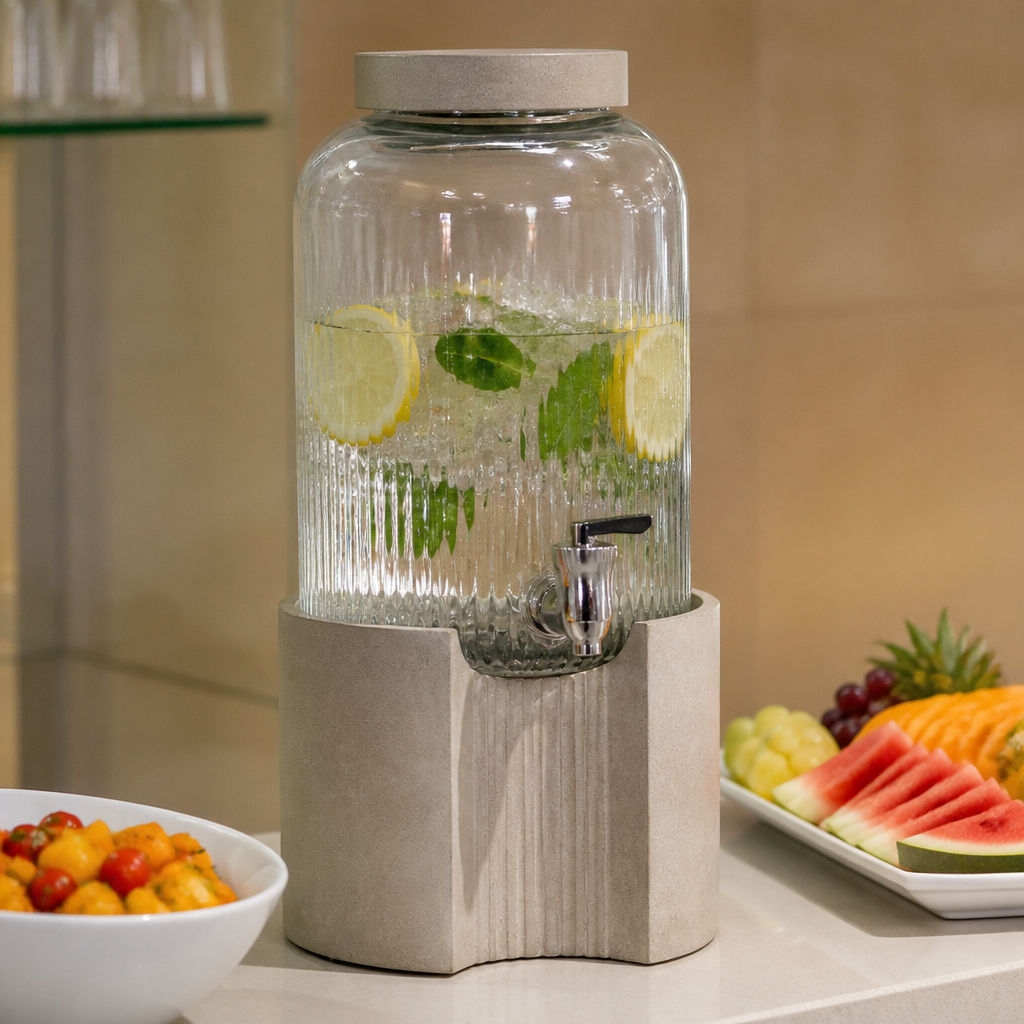 7Ltr Commercial Concrete Drinks Dispenser 450mm High