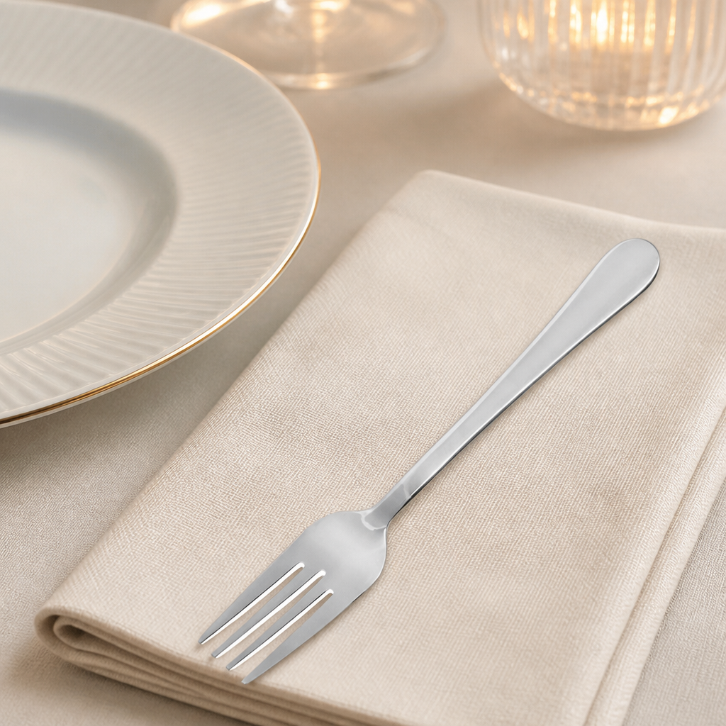 Commercial Dessert Forks 185mm 12 Pack Stainless Steel