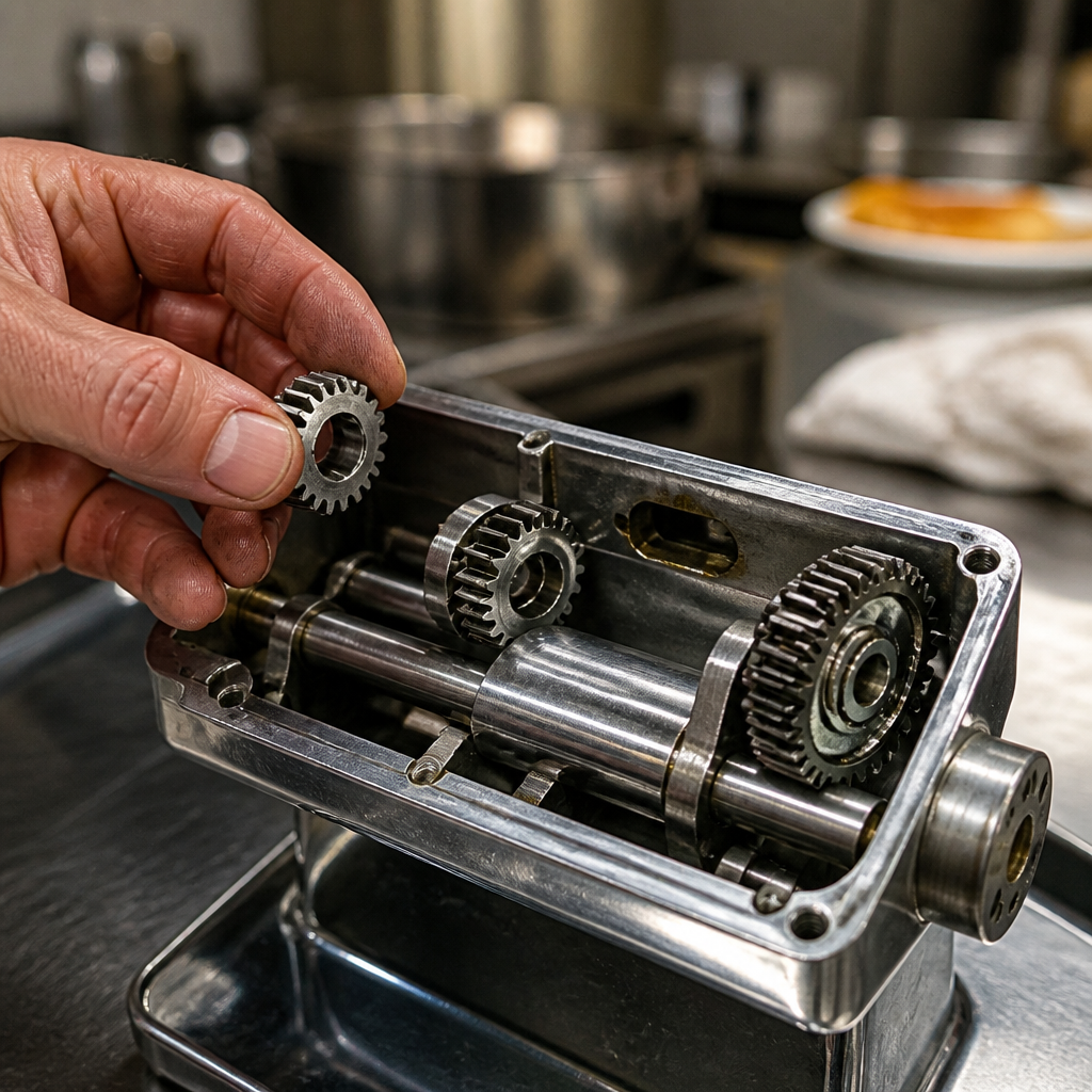Replacement Gear Set for Commercial Pasta Machine