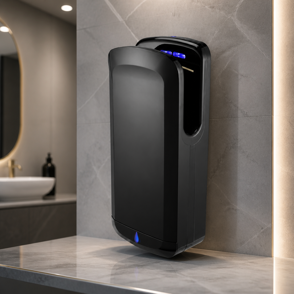 Commercial HEPA Hand Dryer with UV Sterilization 669mm Height
