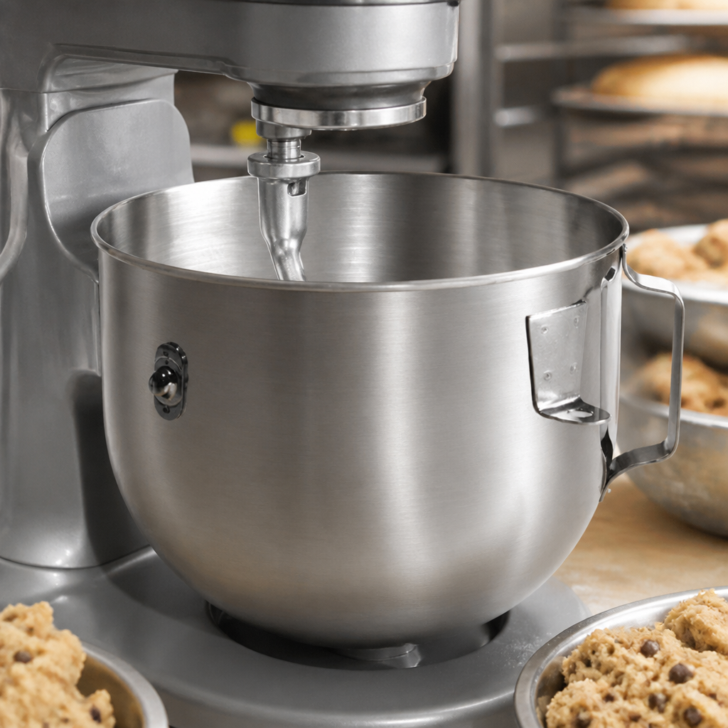 4.83L Heavy Duty Stainless Steel Mixing Bowl for Commercial Use