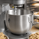 4.83L Heavy Duty Stainless Steel Mixing Bowl for Commercial Use