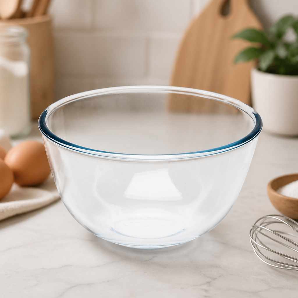 2.3L Commercial Mixing Bowl - Durable Glass Kitchen Essential