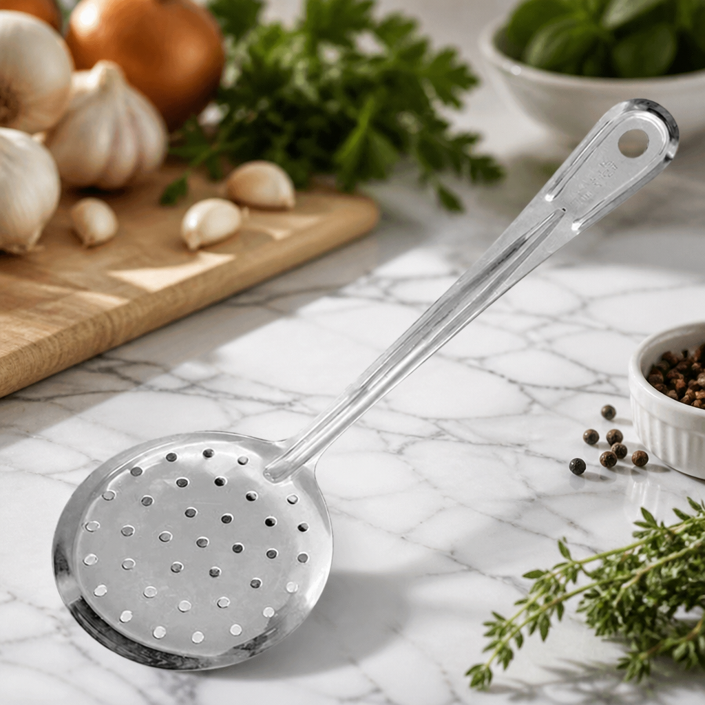 Commercial Perforated Skimmer 13 Inch for cooking